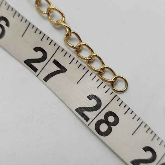 Avon 1987 Clear Rhinestone Quilted Fashion Heart Necklace 28" Earring Set - Picture 9 of 10